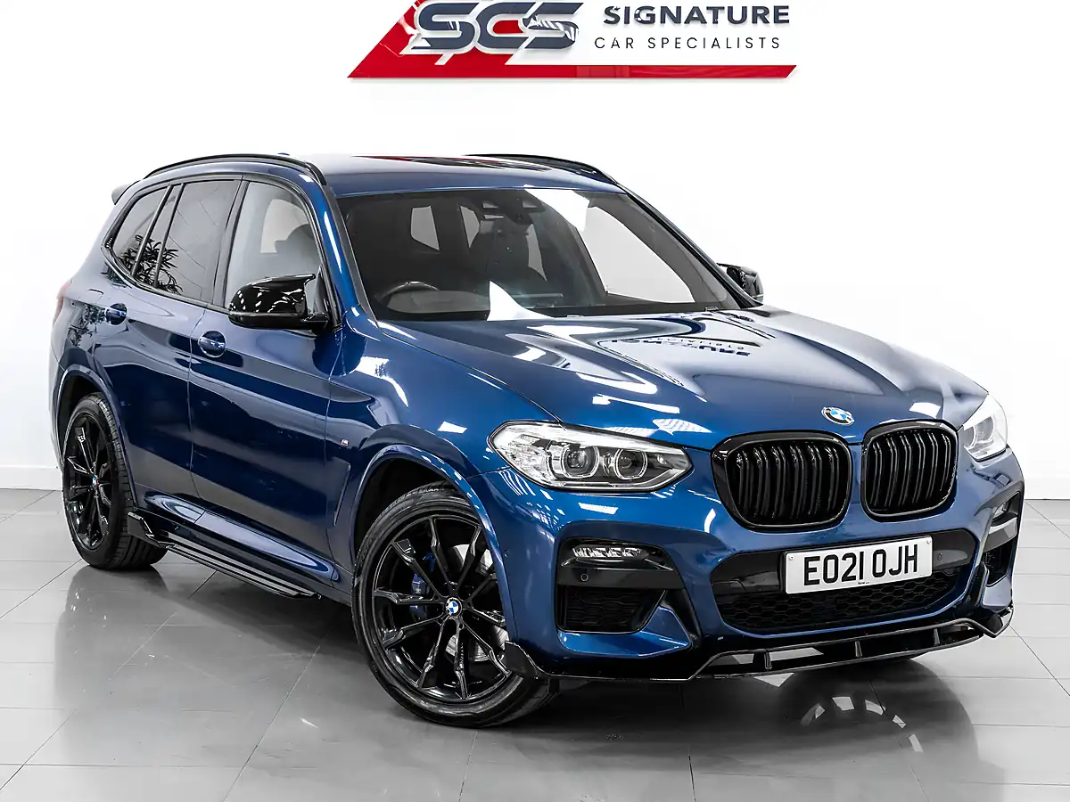 Used 2021 BMW X3 M Sport Phytonic Blue - Interior and Exterior details 8