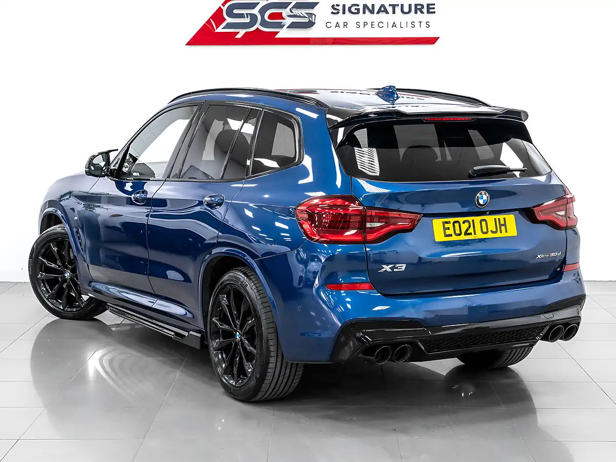 Used 2021 BMW X3 M Sport Phytonic Blue - Interior and Exterior details 9
