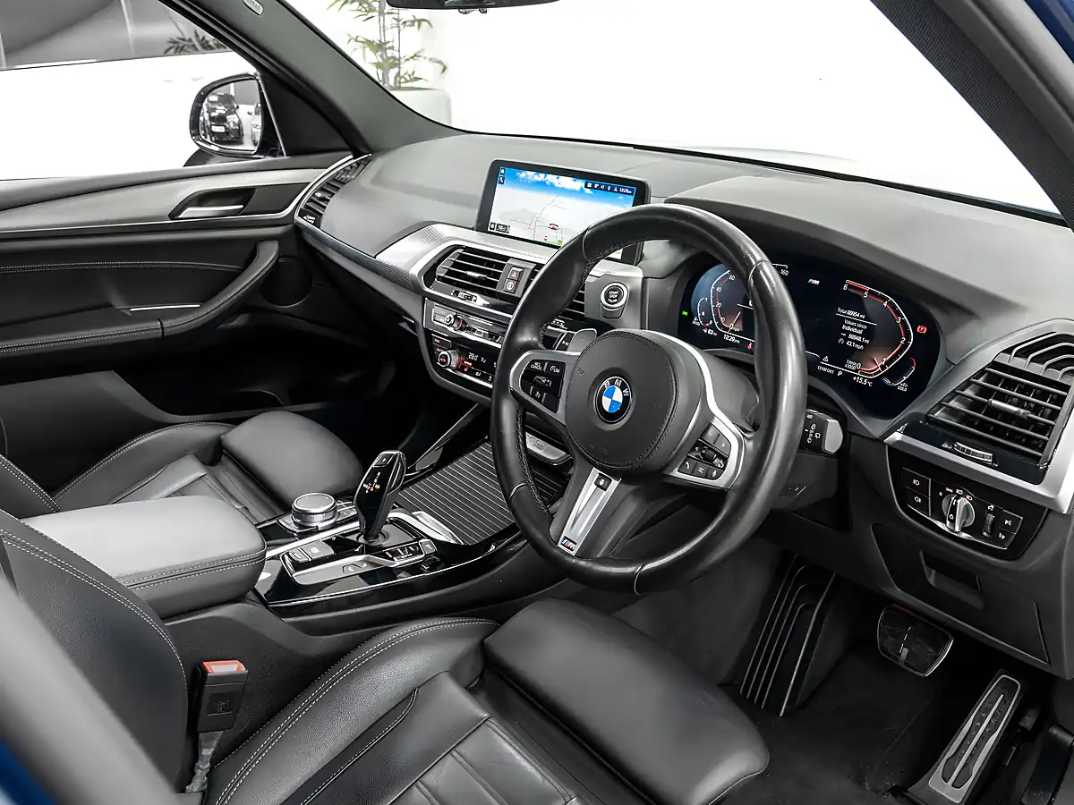 Used 2021 BMW X3 M Sport Phytonic Blue - Interior and Exterior details 12