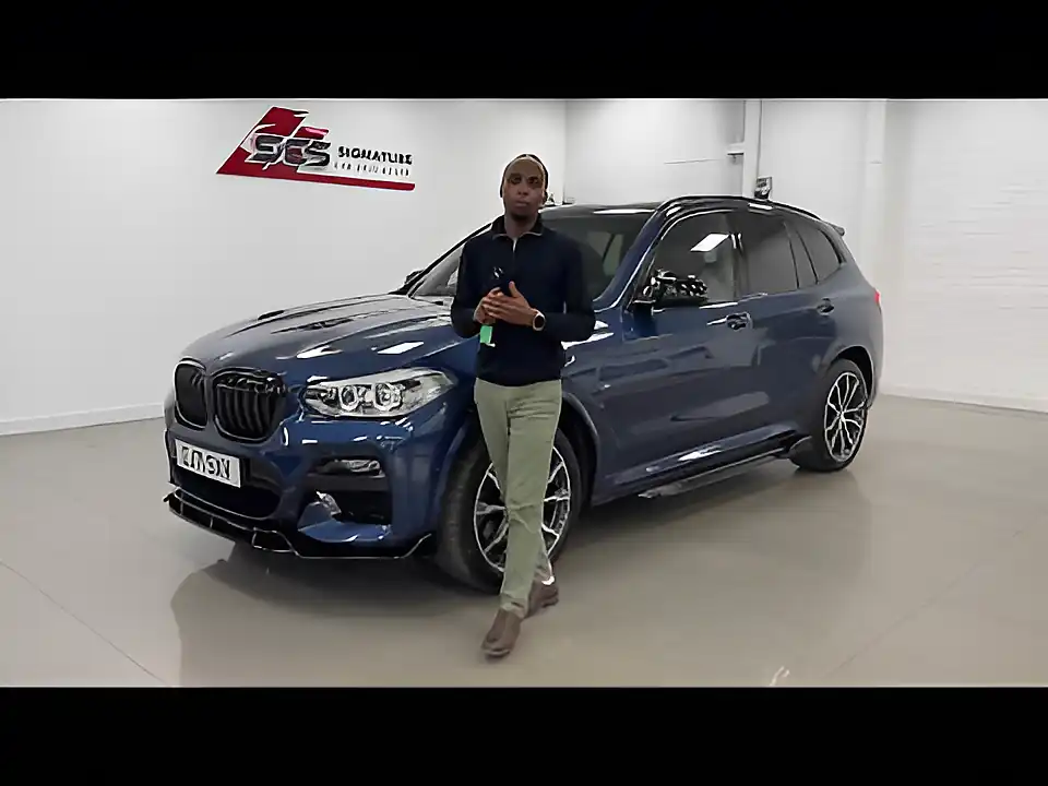 Used 2021 BMW X3 M Sport Phytonic Blue - Interior and Exterior details 20