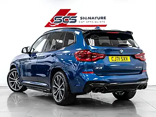 Used 2021 BMW X3 M Sport Phytonic Blue - Interior and Exterior details 4