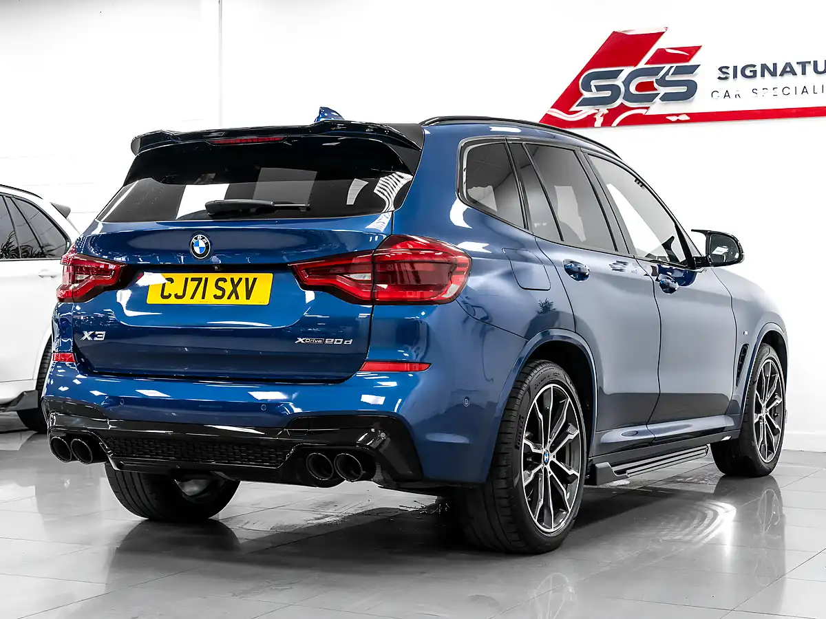 Used 2021 BMW X3 M Sport Phytonic Blue - Interior and Exterior details 5