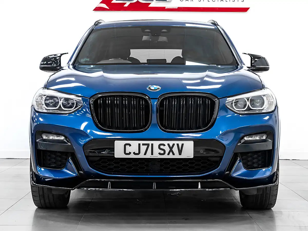 Used 2021 BMW X3 M Sport Phytonic Blue - Interior and Exterior details 6