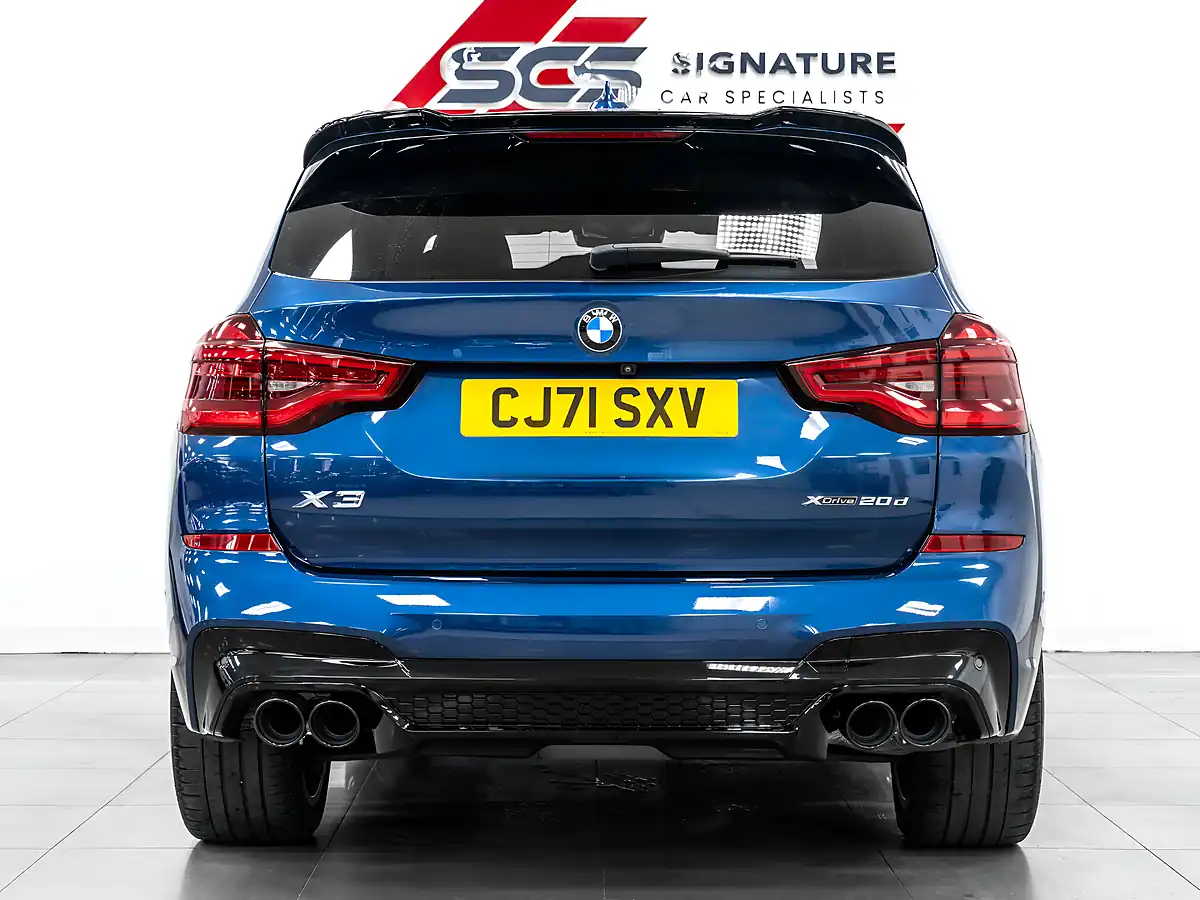 Used 2021 BMW X3 M Sport Phytonic Blue - Interior and Exterior details 7