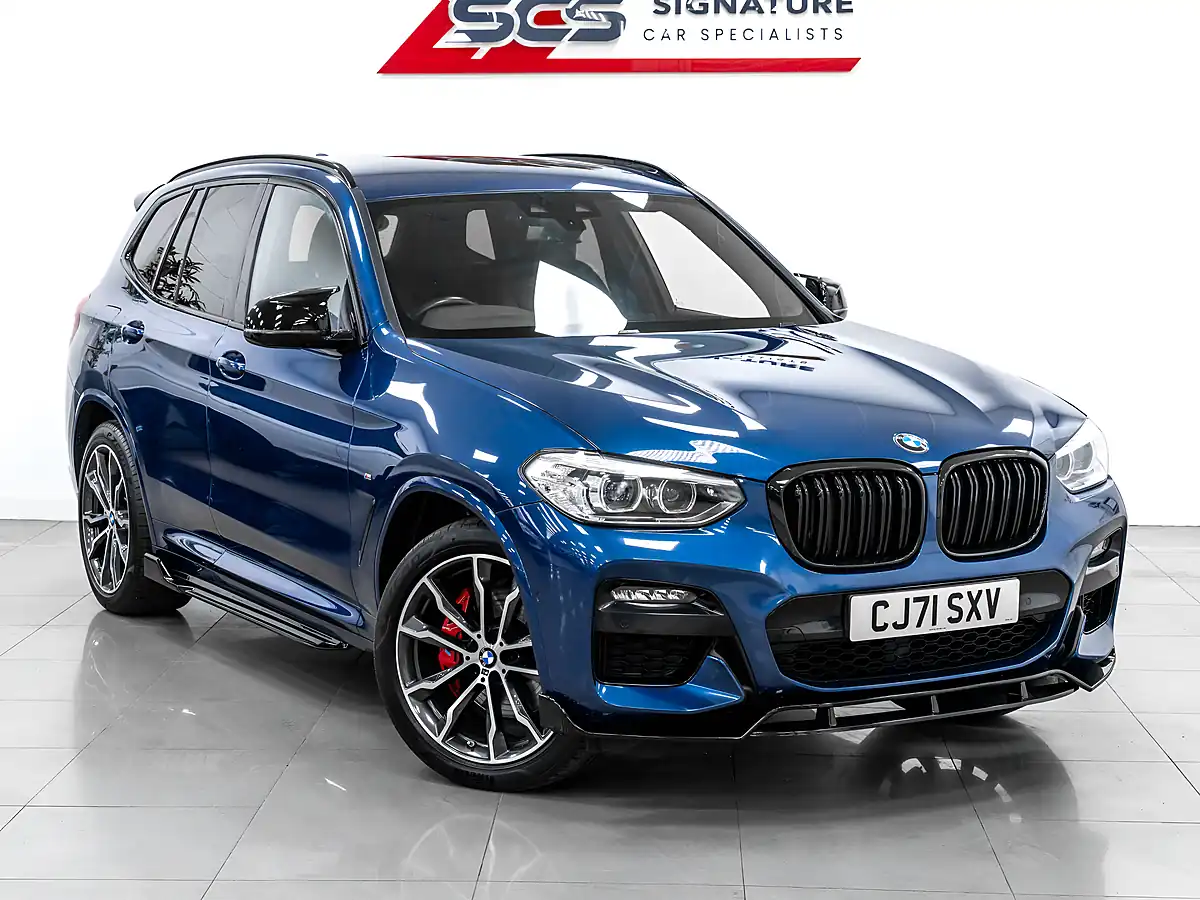 Used 2021 BMW X3 M Sport Phytonic Blue - Interior and Exterior details 8