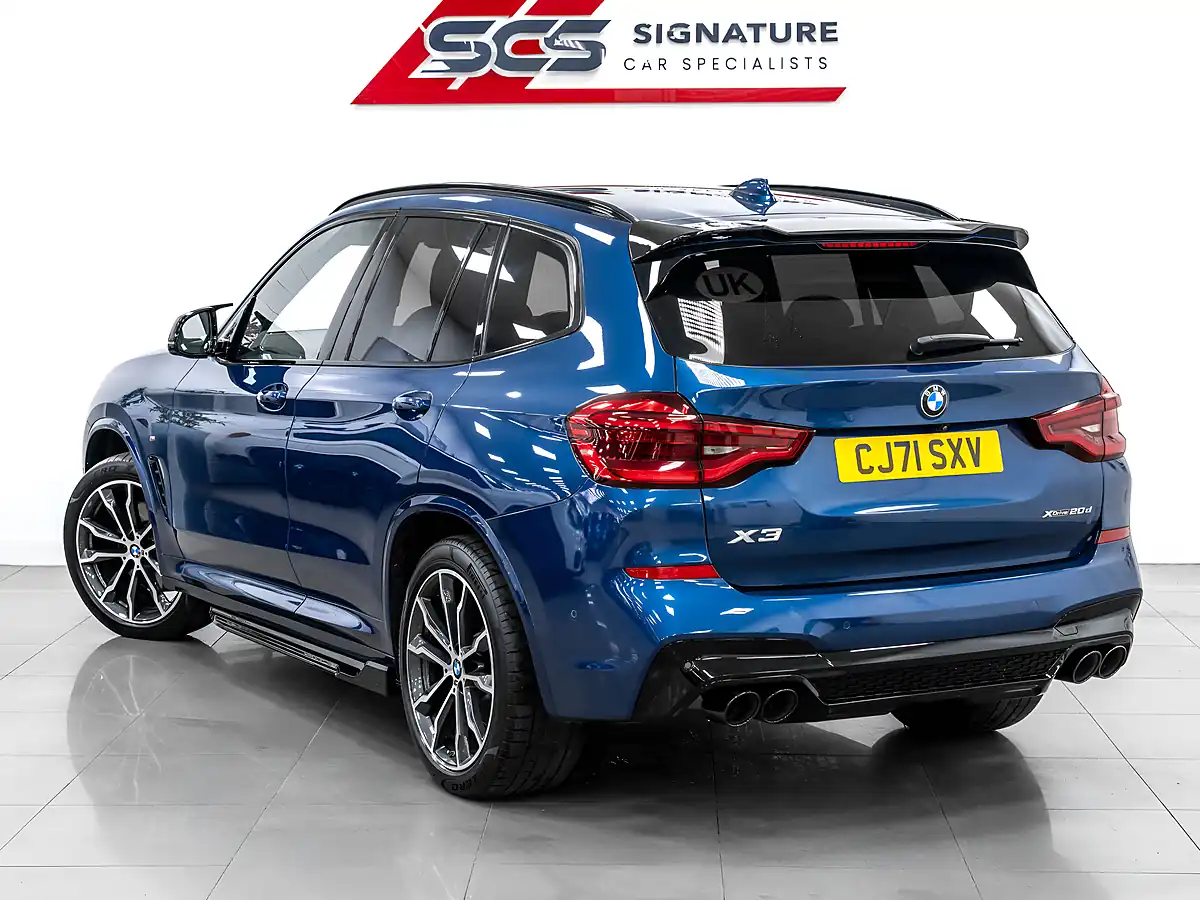 Used 2021 BMW X3 M Sport Phytonic Blue - Interior and Exterior details 9