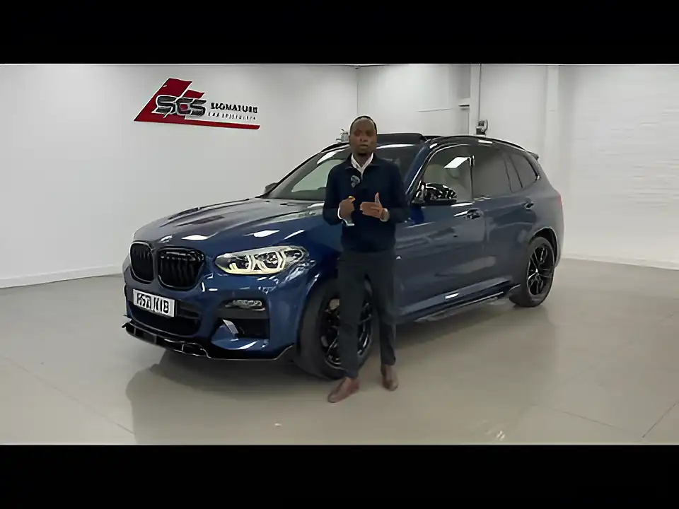Used 2021 BMW X3 M Sport Phytonic Blue - Interior and Exterior details 20