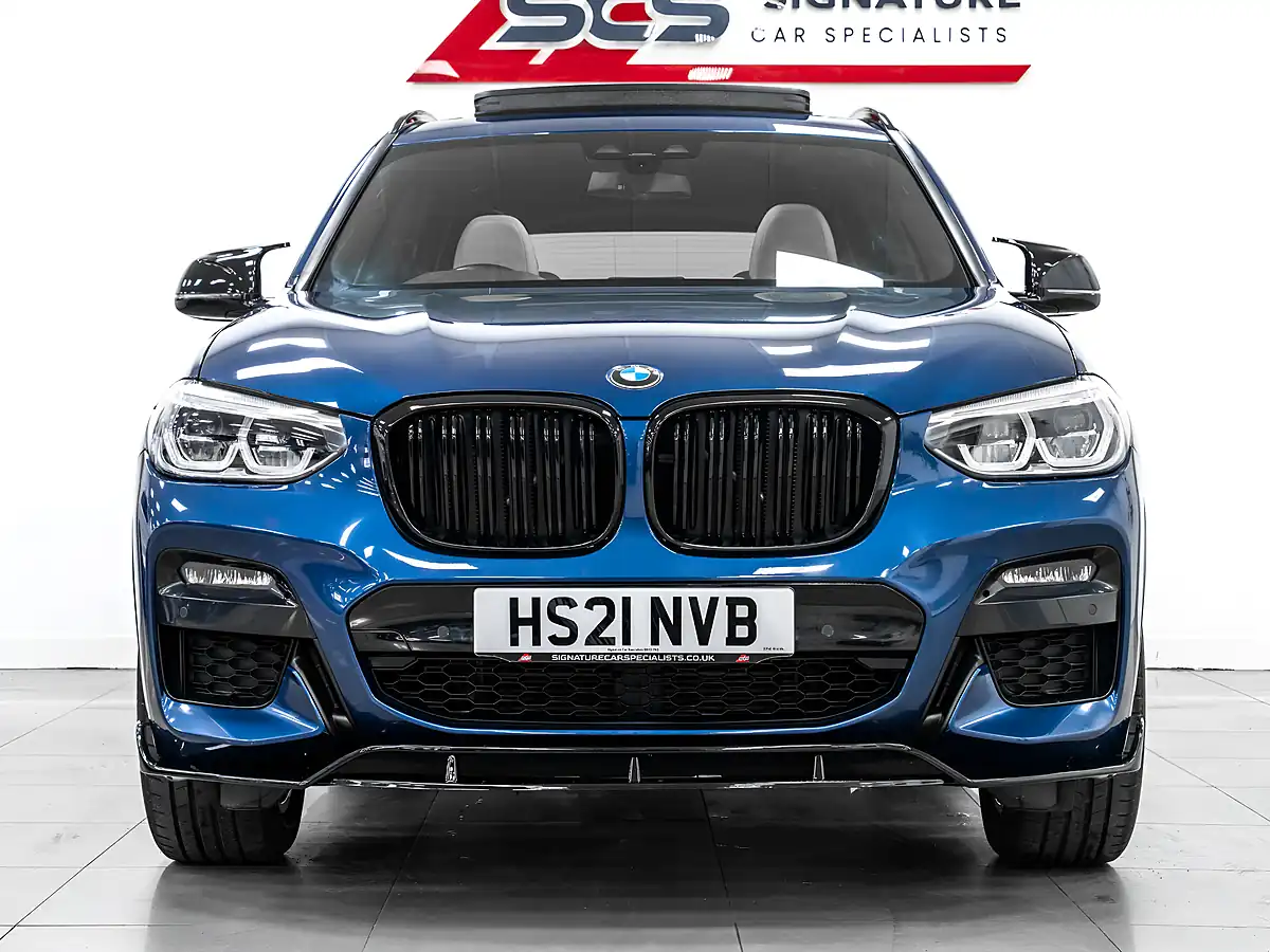 Used 2021 BMW X3 M Sport Phytonic Blue - Interior and Exterior details 6