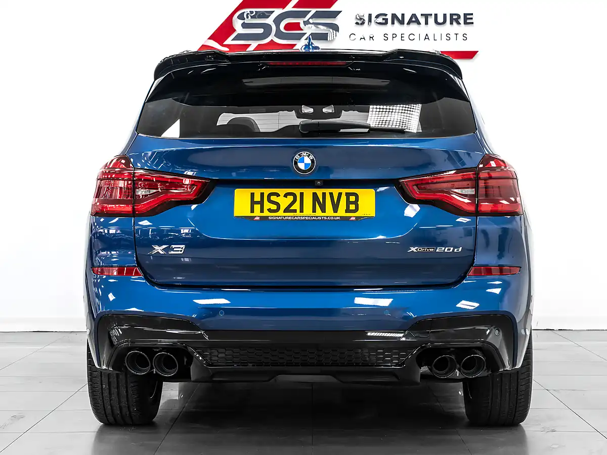 Used 2021 BMW X3 M Sport Phytonic Blue - Interior and Exterior details 7