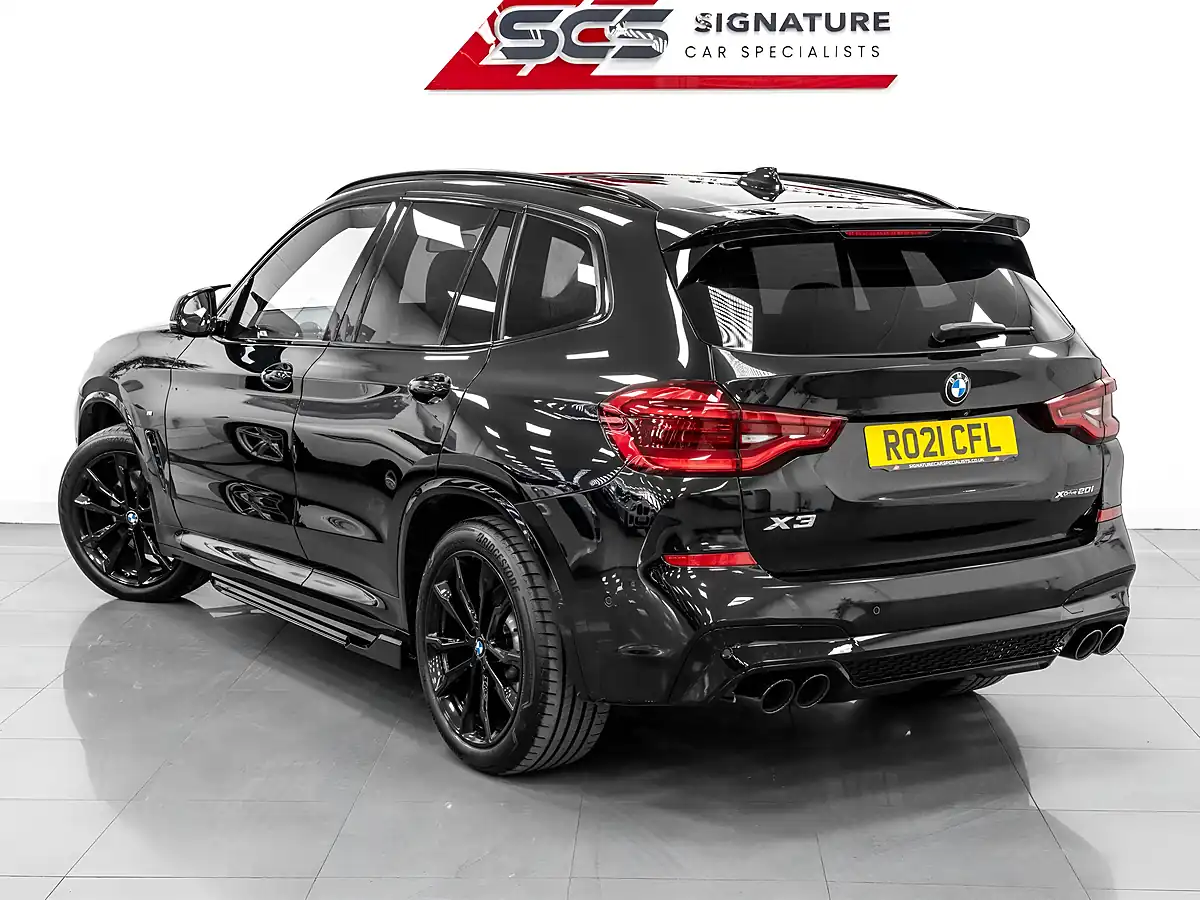 Used 2021 BMW X3 M Sport Sapphire Black - Interior and Exterior details 6
