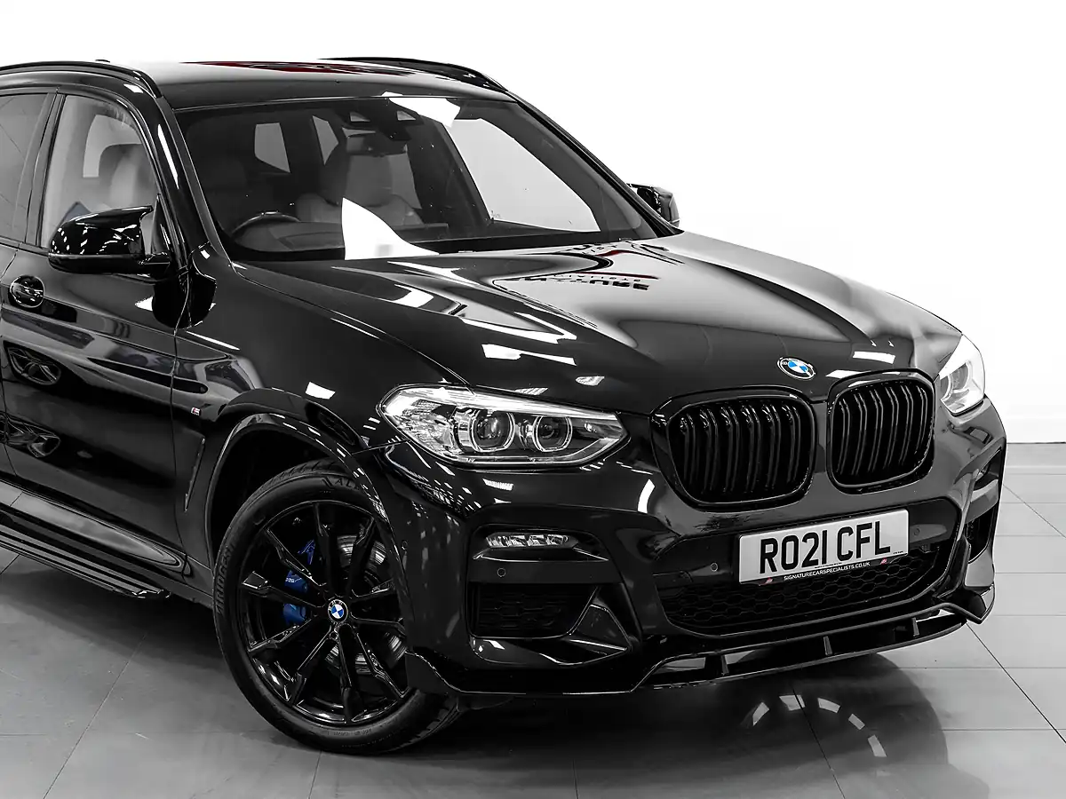 Used 2021 BMW X3 M Sport Sapphire Black - Interior and Exterior details 7