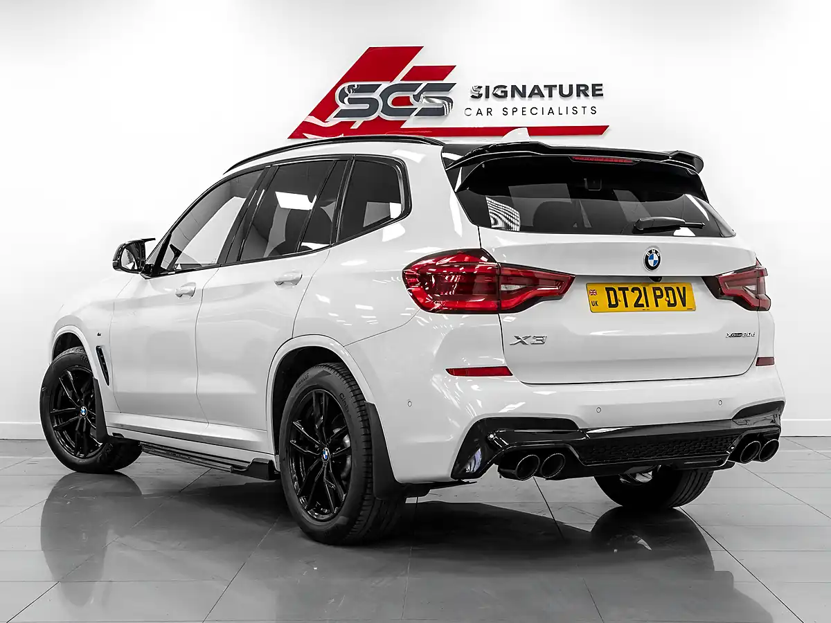 Used 2021 BMW X3 M Sport White - Interior and Exterior details 4