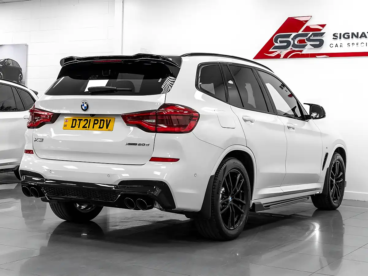 Used 2021 BMW X3 M Sport White - Interior and Exterior details 5