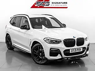 Used 2021 BMW X3 M Sport White - Interior and Exterior details 7