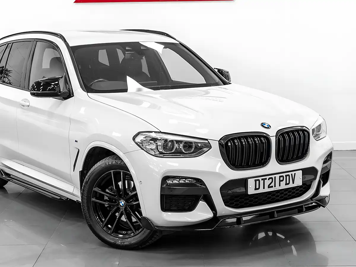 Used 2021 BMW X3 M Sport White - Interior and Exterior details 9