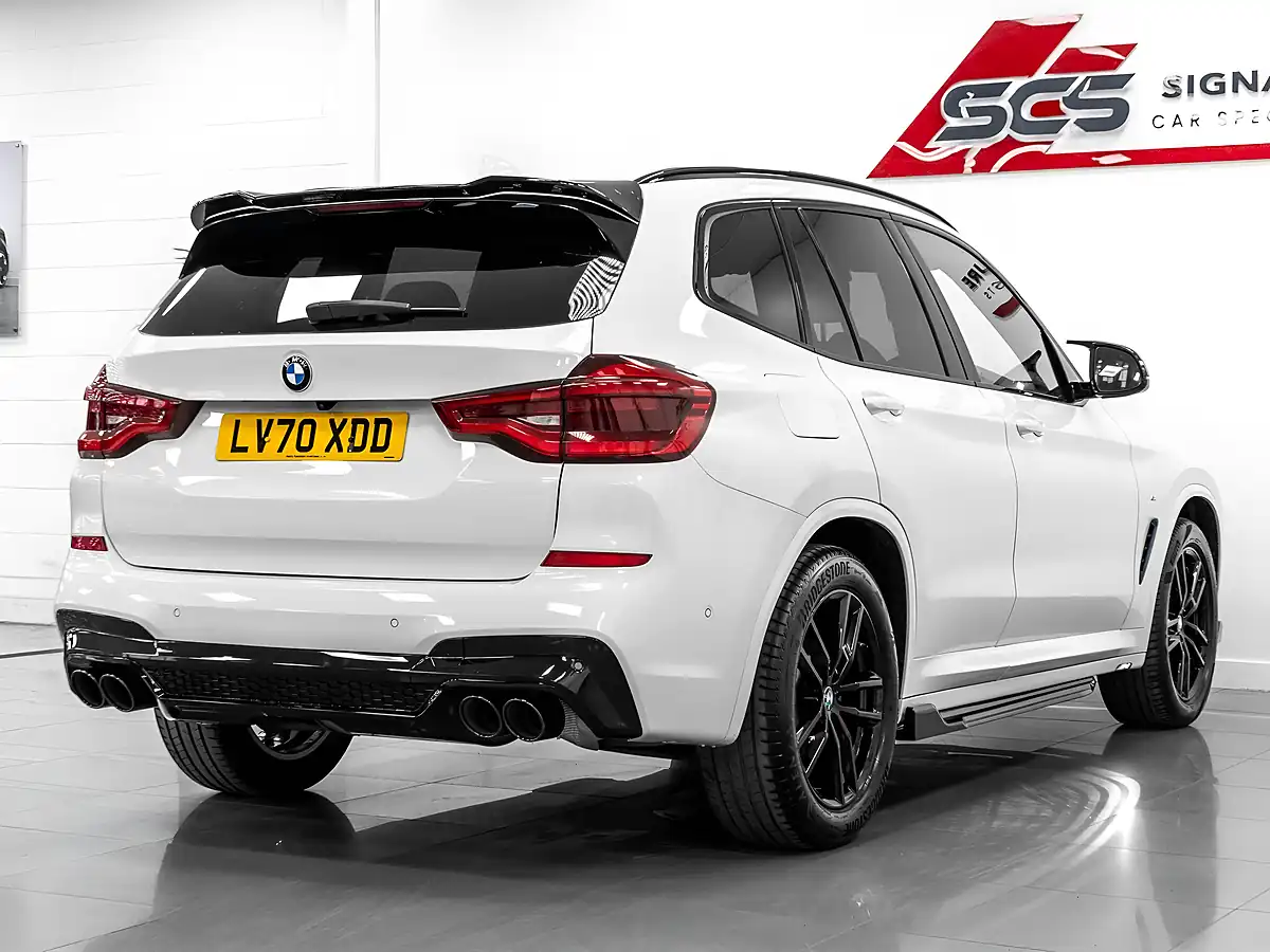 Used 2021 BMW X3 M Sport White - Interior and Exterior details 4