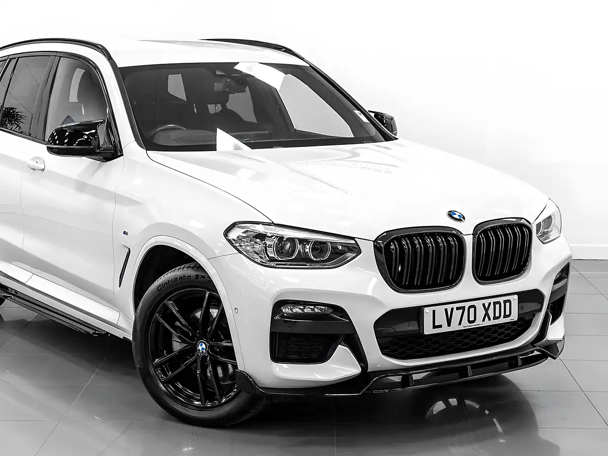 Used 2021 BMW X3 M Sport White - Interior and Exterior details 8