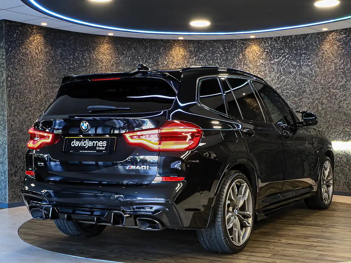 Used 2021 BMW X3 M40i Black Sapphire Metallic - Interior and Exterior details 9