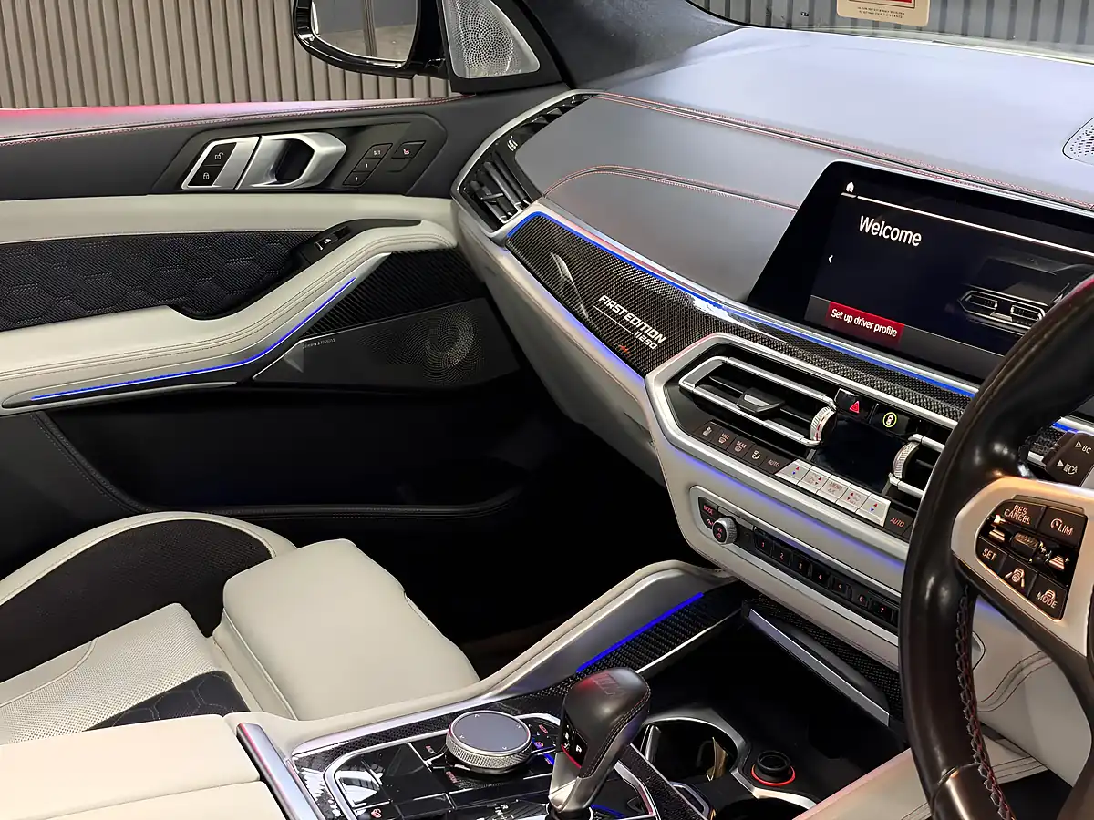 Used 2021 BMW X5 M Competition First Edition Silver - Interior and Exterior details 12