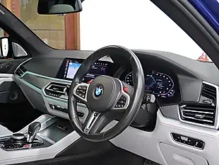 Used 2021 BMW X5 M Competition Marina Bay Blue - Interior and Exterior details 10