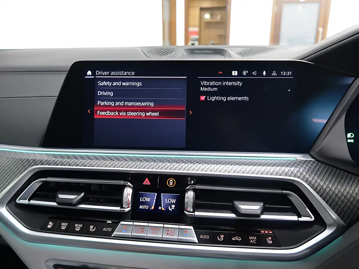 Used 2021 BMW X5 M Competition Marina Bay Blue - Interior and Exterior details 15