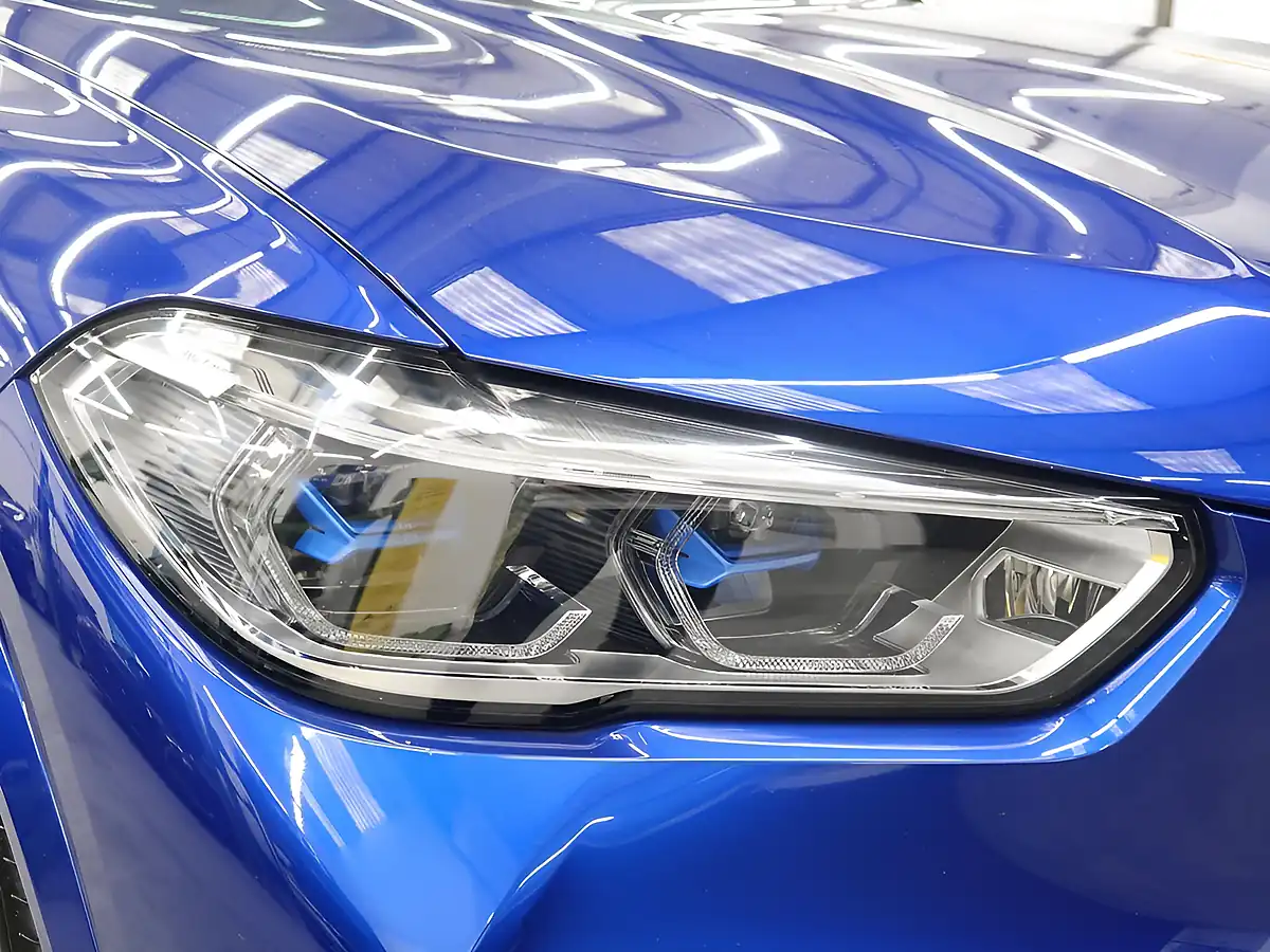 Used 2021 BMW X5 M Competition Marina Bay Blue - Interior and Exterior details 18