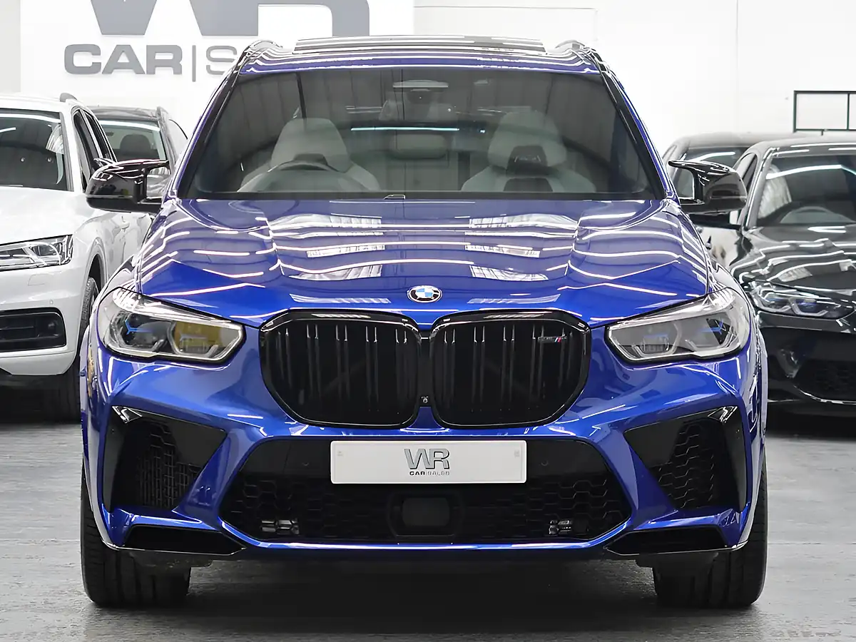 Used 2021 BMW X5 M Competition Marina Bay Blue - Interior and Exterior details 2