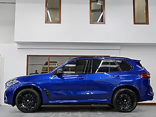 Used 2021 BMW X5 M Competition Marina Bay Blue - Interior and Exterior details 6