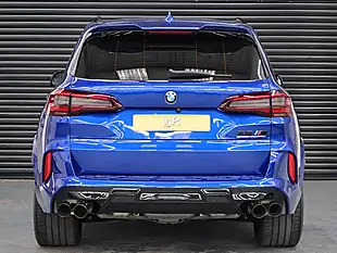 Used 2021 BMW X5 M Competition Marina Bay Blue - Interior and Exterior details 9