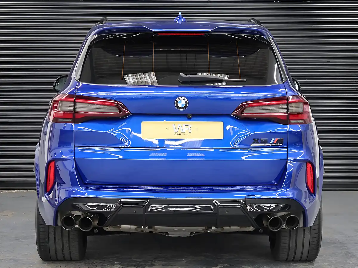 Used 2021 BMW X5 M Competition Marina Bay Blue - Interior and Exterior details 9