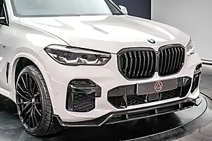 Used 2021 BMW X5 M Sport Alpine White - Interior and Exterior details 12