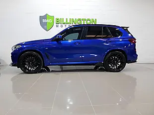 Used 2021 BMW X5 M Sport Blue - Interior and Exterior details 12