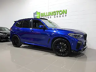 Used 2021 BMW X5 M Sport Blue - Interior and Exterior details 13