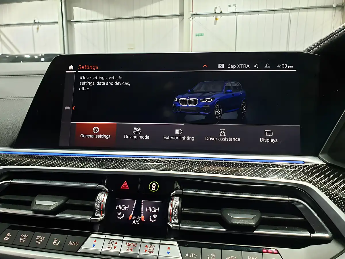Used 2021 BMW X5 M Sport Blue - Interior and Exterior details 19