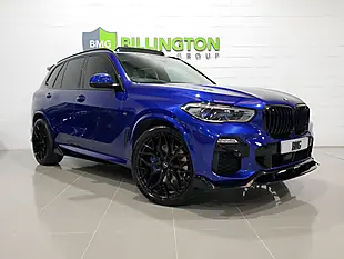 Used 2021 BMW X5 M Sport Blue - Interior and Exterior details 20