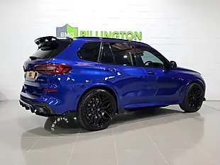 Used 2021 BMW X5 M Sport Blue - Interior and Exterior details 7