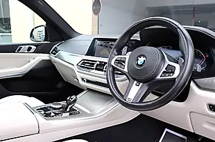 Used 2021 BMW X5 M Sport Blue - Interior and Exterior details 2