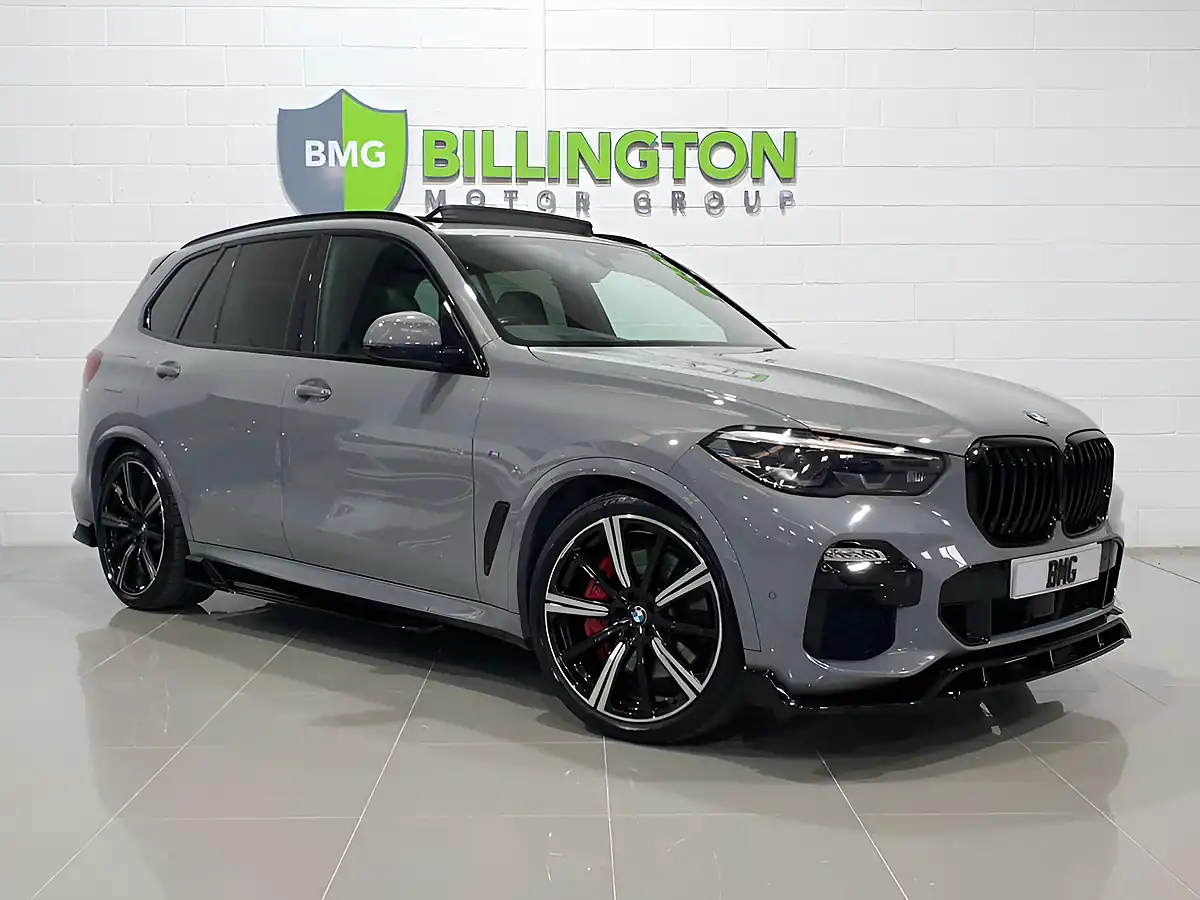 Used 2021 BMW X5 M Sport Grey - Front View