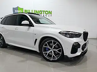 Used 2021 BMW X5 M Sport Mineral White - Interior and Exterior details 12