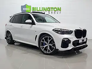 Used 2021 BMW X5 M Sport Mineral White - Interior and Exterior details 9