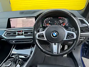 Used 2021 BMW X5 M Sport Phytonic Blue - Interior and Exterior details 2