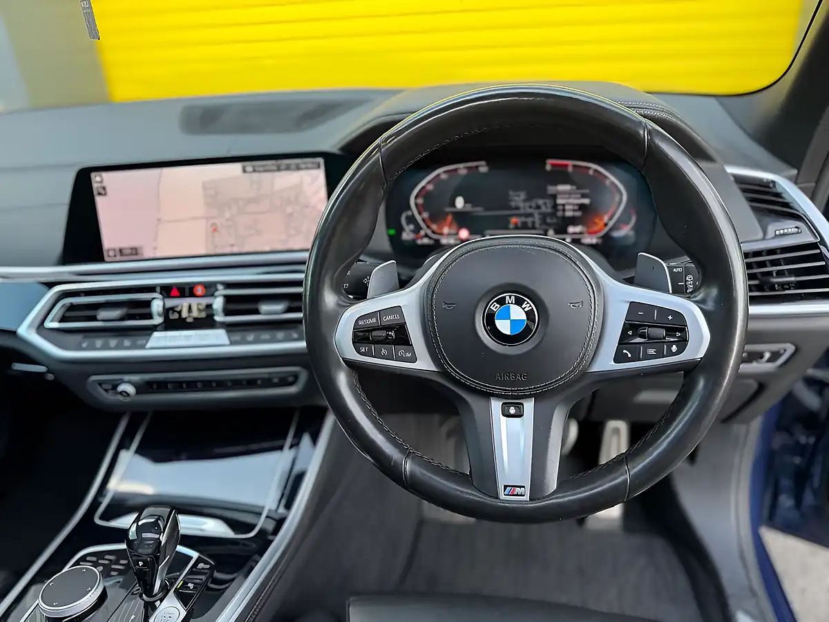 Used 2021 BMW X5 M Sport Phytonic Blue - Interior and Exterior details 2