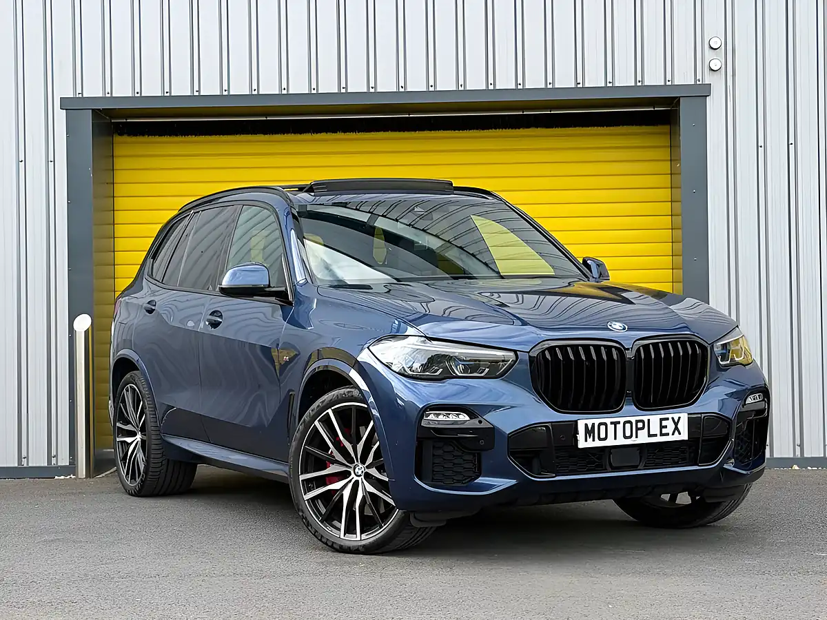 Used 2021 BMW X5 M Sport Phytonic Blue - Interior and Exterior details 3