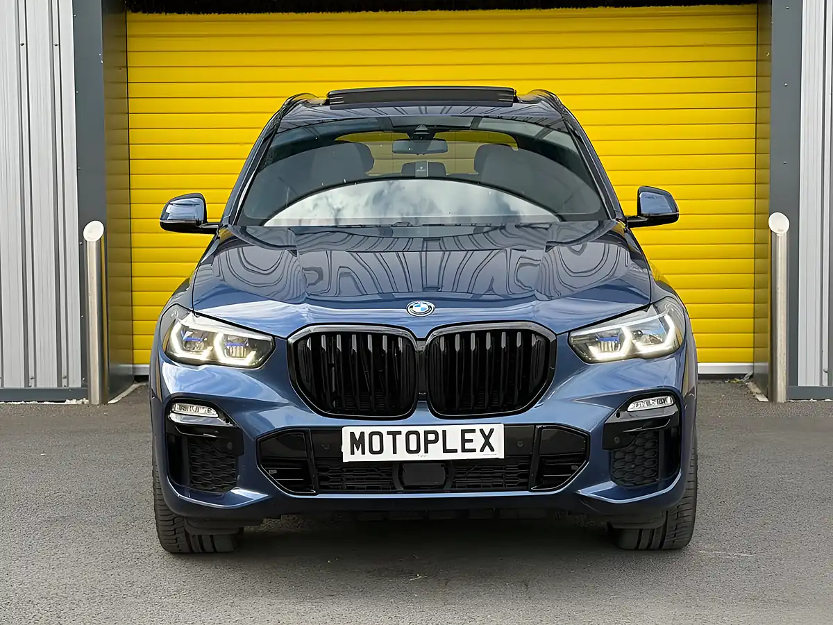 Used 2021 BMW X5 M Sport Phytonic Blue - Interior and Exterior details 4