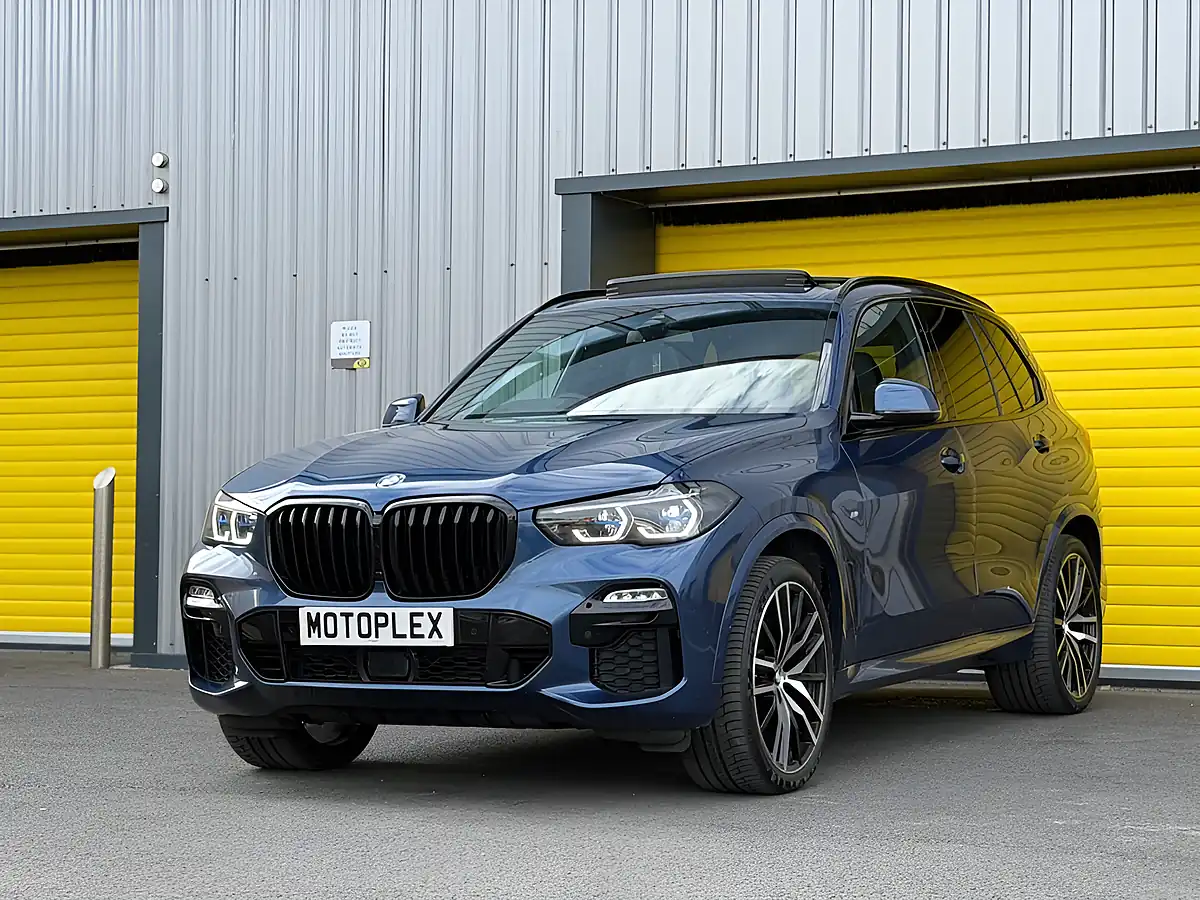 Used 2021 BMW X5 M Sport Phytonic Blue - Interior and Exterior details 5