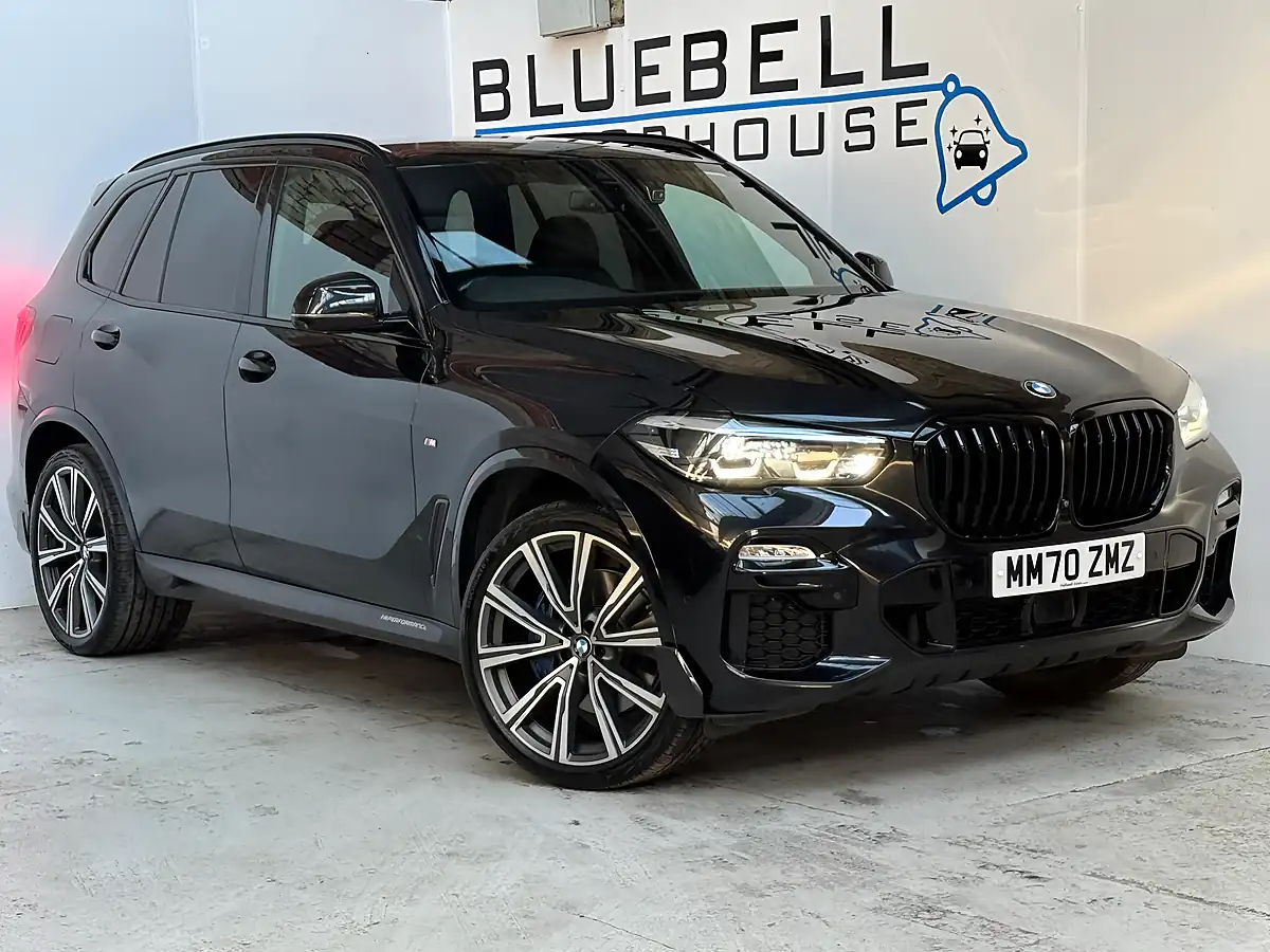 Used 2021 BMW X5 M Sport Sapphire Black Metallic - Front View