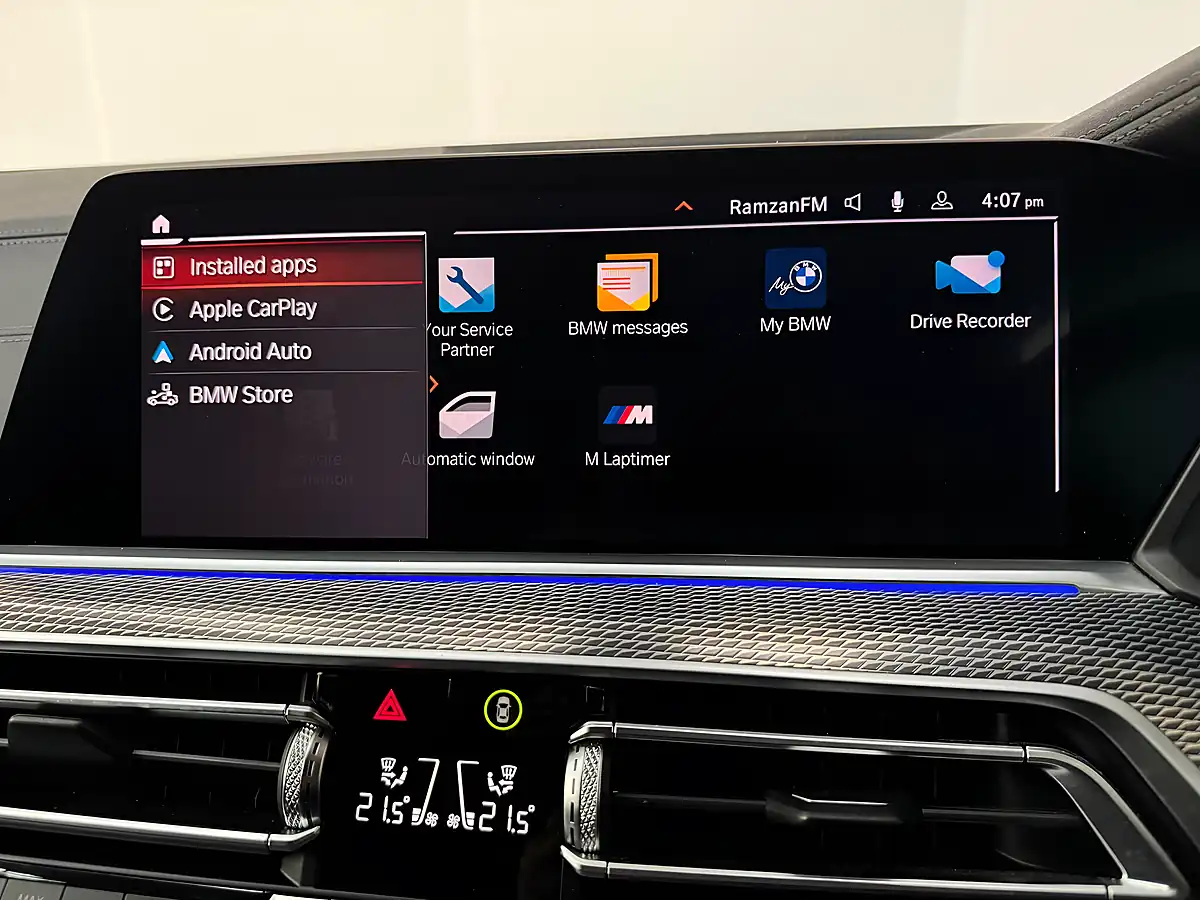 Used 2021 BMW X5 M Sport Sapphire Black Metallic - Interior and Exterior details 11