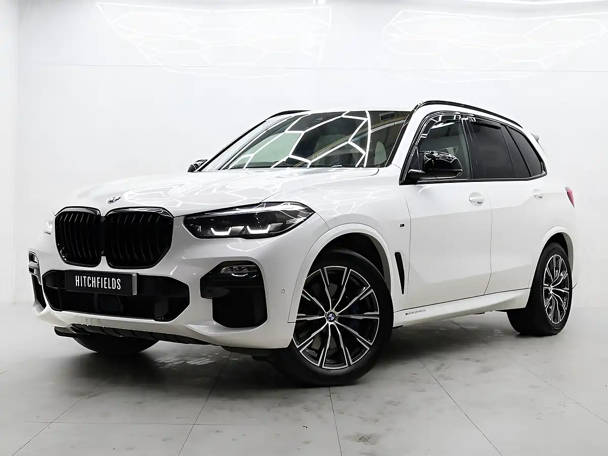 Used 2021 BMW X5 M Sport White - Interior and Exterior details 3