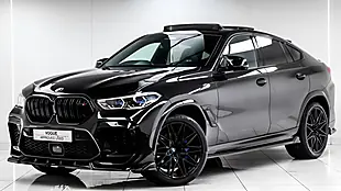 Used 2021 BMW X6 M Competition Black - Interior and Exterior details 16