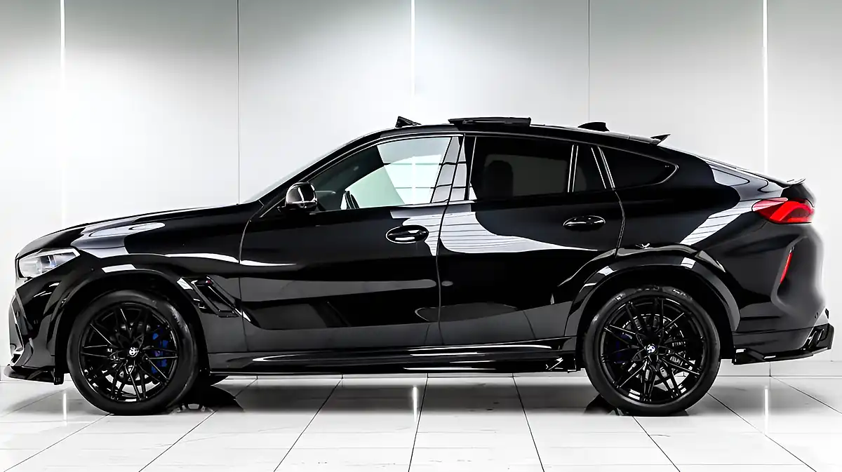 Used 2021 BMW X6 M Competition Black - Interior and Exterior details 18